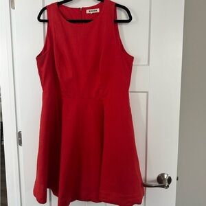 Boden Vibrant Linen Dress